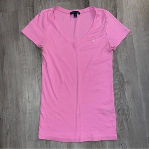 Ralph Lauren V neck Top M